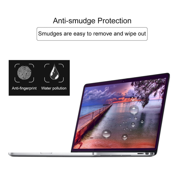 Película de vidrio templado a prueba de explosiones HD de dureza superficial 9H para MacBook Retina de 12 pulgadas (A1534)