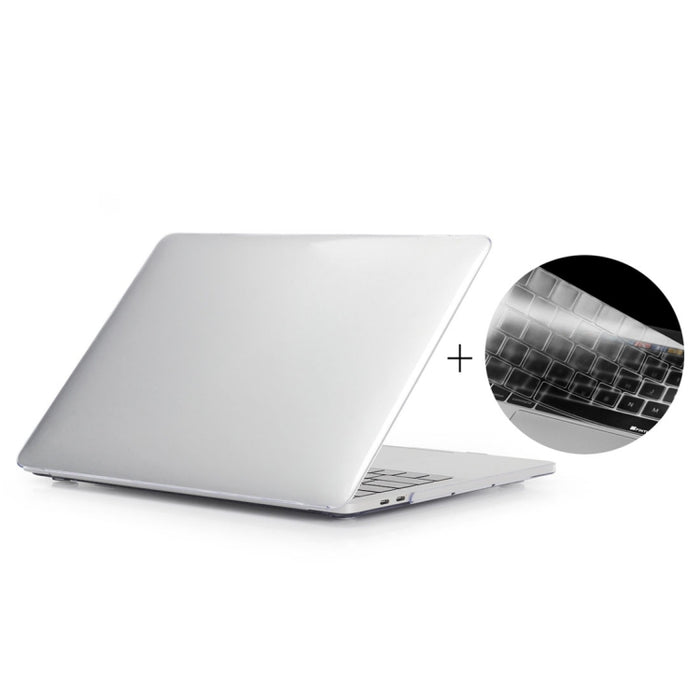 ENKAY Hat-Prince 2 en 1 Crystal Hard Shell Funda protectora de plástico + Versión europea Funda protectora de teclado de TPU ultrafina para MacBook Pro 2016 de 13,3 pulgadas con barra táctil (A1706)
