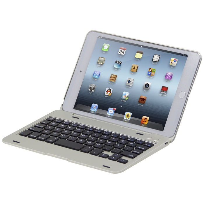 F1+ para iPad mini 5/4, versión para ordenador portátil, funda de plástico para tableta con teclado Bluetooth