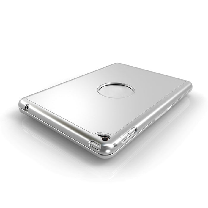 F8SM + versión para ordenador portátil, colorida funda para tableta con teclado Bluetooth de aleación de aluminio retroiluminada para iPad mini 4/mini 5