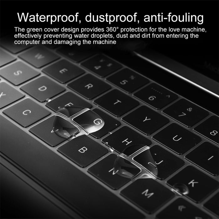 Película protectora de gel de sílice para teclado para MacBook Pro 13/15 y Air 13 (A1466 / A1502 / A1278 / A1286)