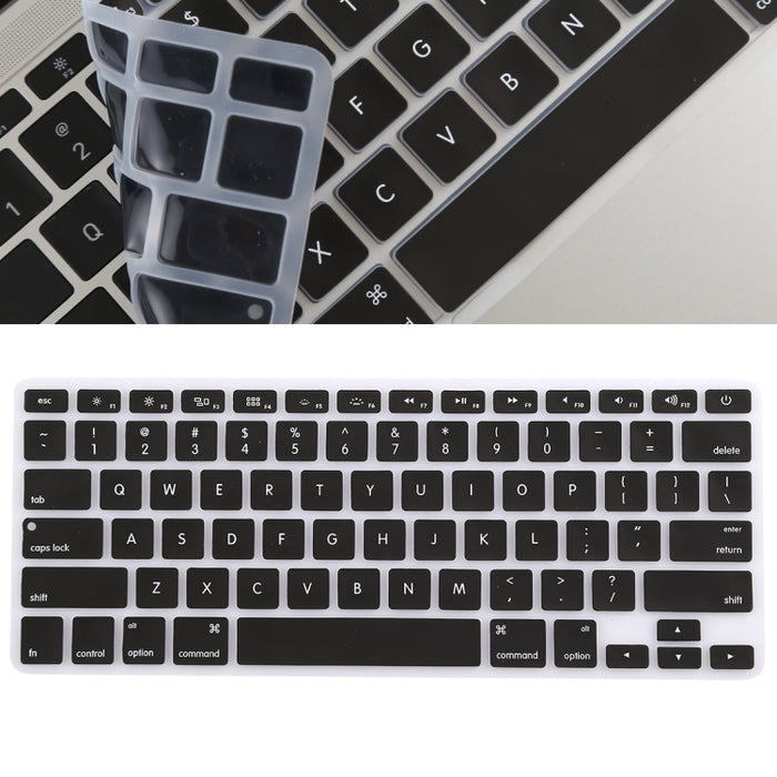 Película protectora de gel de sílice para teclado para MacBook Pro 13/15 y Air 13 (A1466 / A1502 / A1278 / A1286)