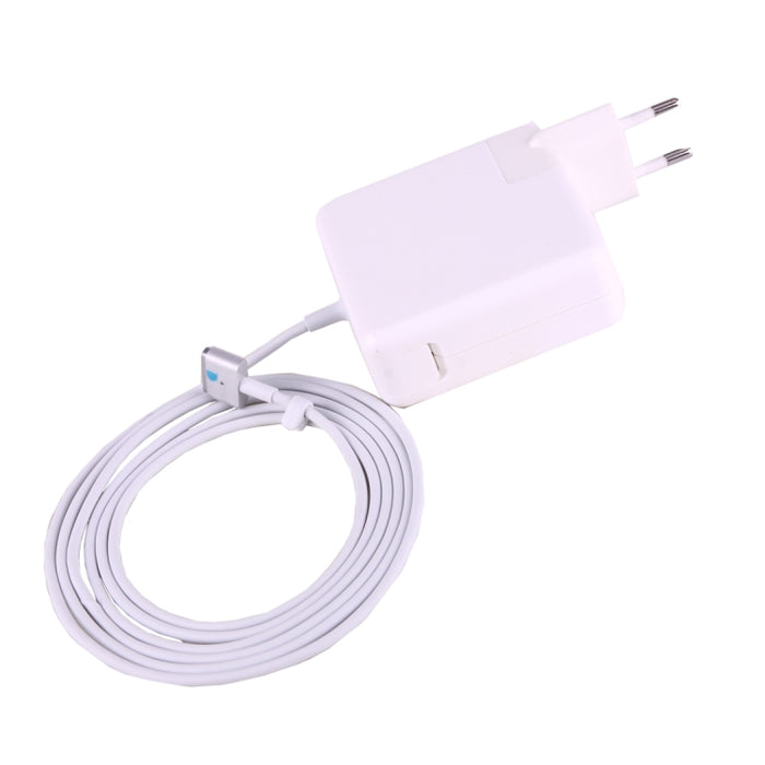 Adaptador de CA de repuesto MagSafe 2 estilo T de 60 W, 16,5 V, 3,65 A, 5 pines, para Apple Macbook A1425 / A1435 / A1502, longitud: 1,8 m