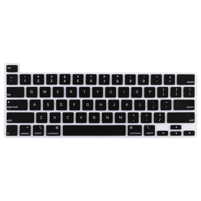 Película protectora del teclado del ordenador portátil del silicón a prueba de polvo para MacBook Pro 13,3 pulgadas 2022
