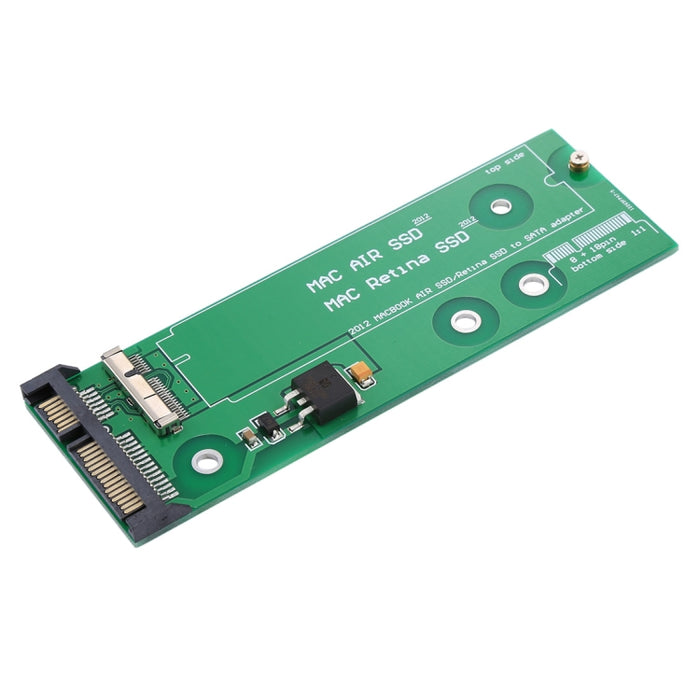 Adaptador SSD a SATA para Macbook Air 11,6 pulgadas A1465 (2012) y 13,3 pulgadas A1462 (2012), SSD to SATA A1465 A1462