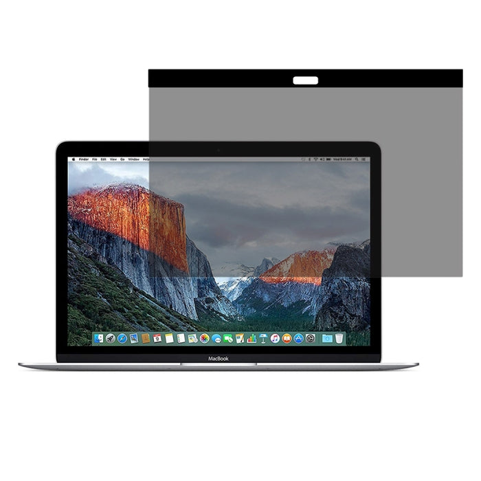 Película de pantalla PET antideslumbrante de privacidad magnética para MacBook Retina de 12 pulgadas (A1534)