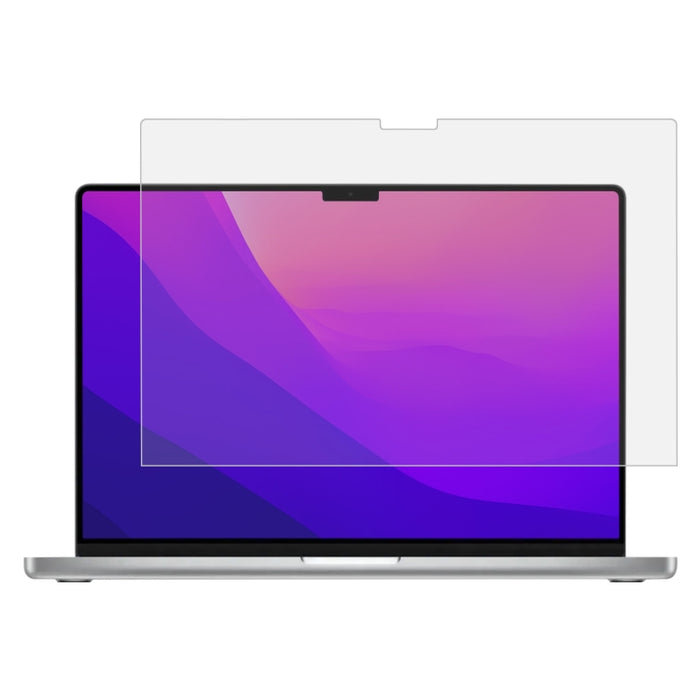 Película protectora de vidrio templado a prueba de explosiones para pantalla de ordenador portátil 9H para MacBook Pro de 16,2 pulgadas A2485