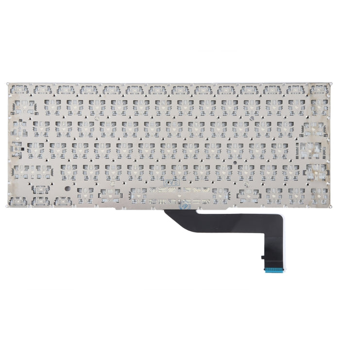 Para Macbook Pro Retina 15 pulgadas A1398 2012 2013 2014 2015 Teclado versión francesa del Reino Unido, A1398 2012 2013 2014 2015 (UK French Version)