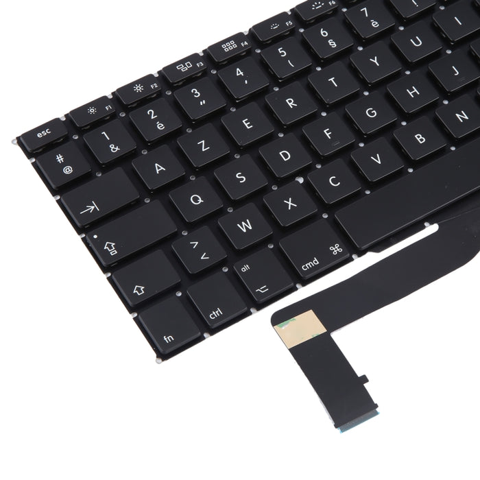 Para Macbook Pro Retina 15 pulgadas A1398 2012 2013 2014 2015 Teclado versión francesa del Reino Unido, A1398 2012 2013 2014 2015 (UK French Version)