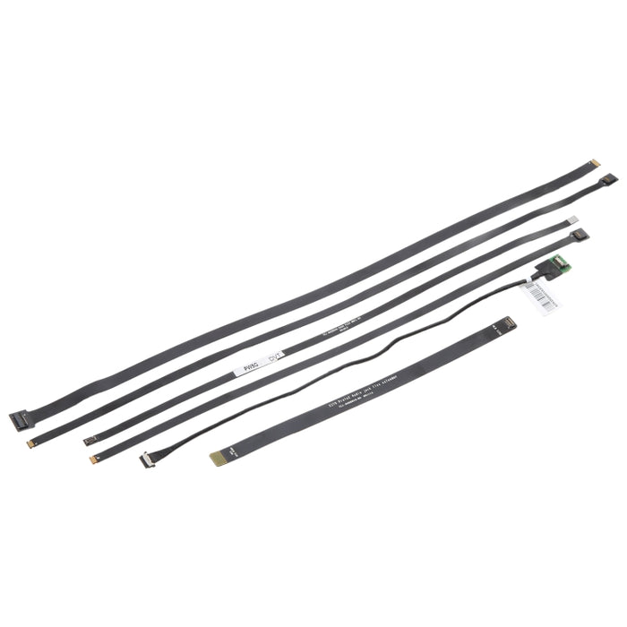 Cable flexible de prueba de extensión de botón de huella dactilar para MacBook serie 6 en 1 con conector de audio, batería, micrófono, altavoz, cámara y encendido, For MacBook Series