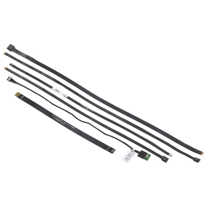Cable flexible de prueba de extensión de botón de huella dactilar para MacBook serie 6 en 1 con conector de audio, batería, micrófono, altavoz, cámara y encendido, For MacBook Series