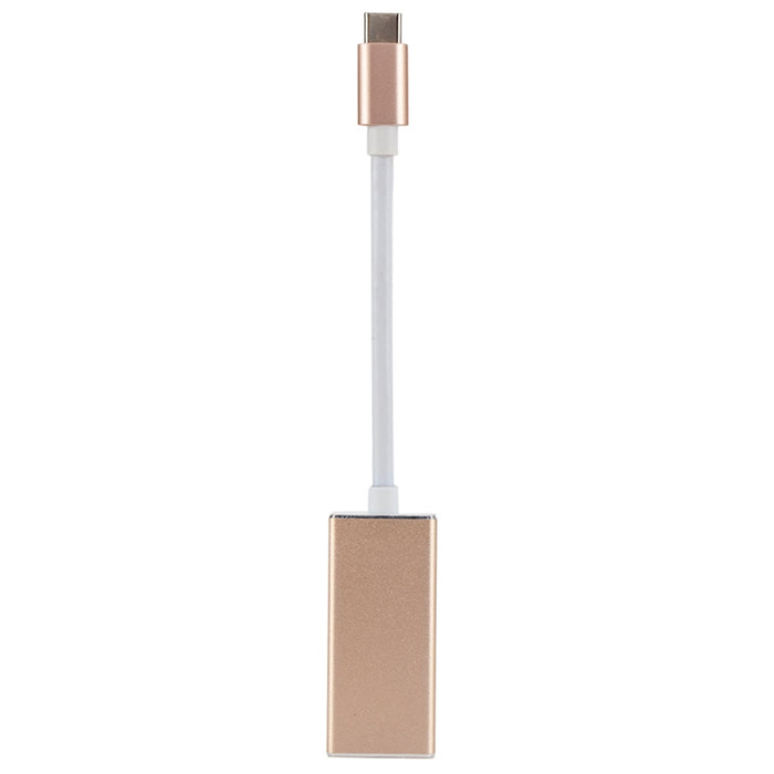 Convertidor USB-C / Type-C 3.1 macho a DP hembra HD, longitud: 12 cm
