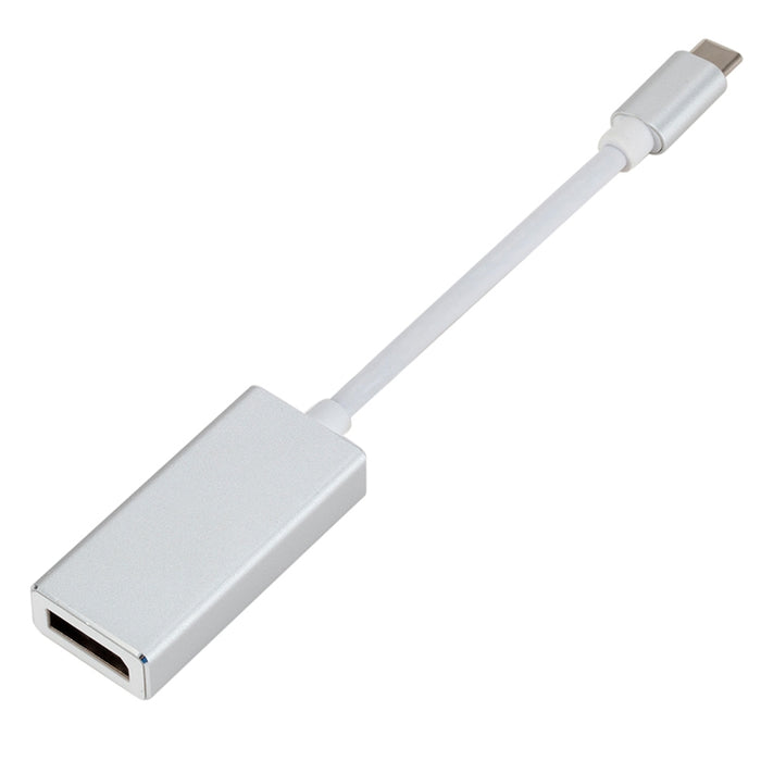 Convertidor USB-C / Type-C 3.1 macho a DP hembra HD, longitud: 12 cm