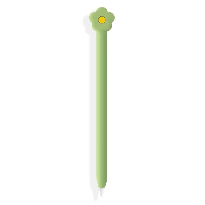 Linda funda protectora de silicona con dibujos animados para Apple Pencil 2 (estrella de cinco puntas rosa)