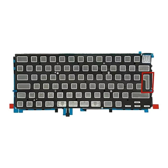 Para MacBook Air de 15,3 pulgadas M2 A2941, versión de retorno de carro grande, teclado retroiluminado del Reino Unido, A2941