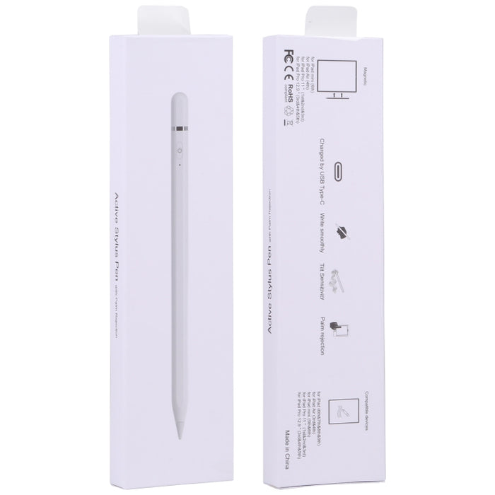 Lápiz óptico capacitivo activo P7-C con rechazo de palma para iPad después de la versión 2018