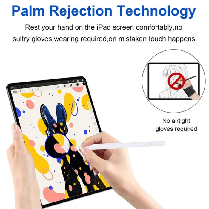 Lápiz óptico capacitivo activo P7-2 con rechazo de palma para iPad después de la versión 2018