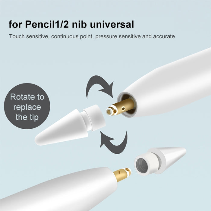Punta de lápiz óptico original de 2 piezas para Apple Pencil 1/2