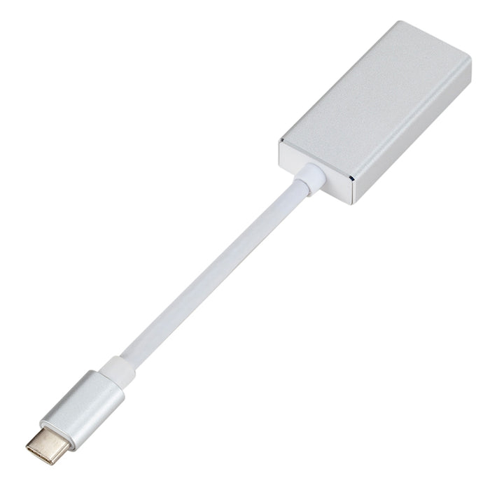 Convertidor USB-C / Type-C 3.1 macho a Mini DP hembra HD, longitud: 12 cm