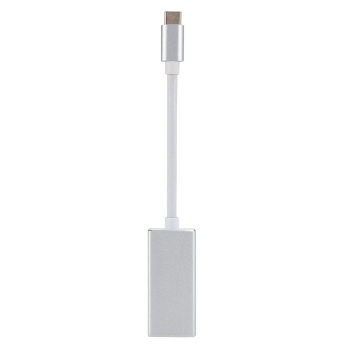 Convertidor USB-C / Type-C 3.1 macho a Mini DP hembra HD, longitud: 12 cm