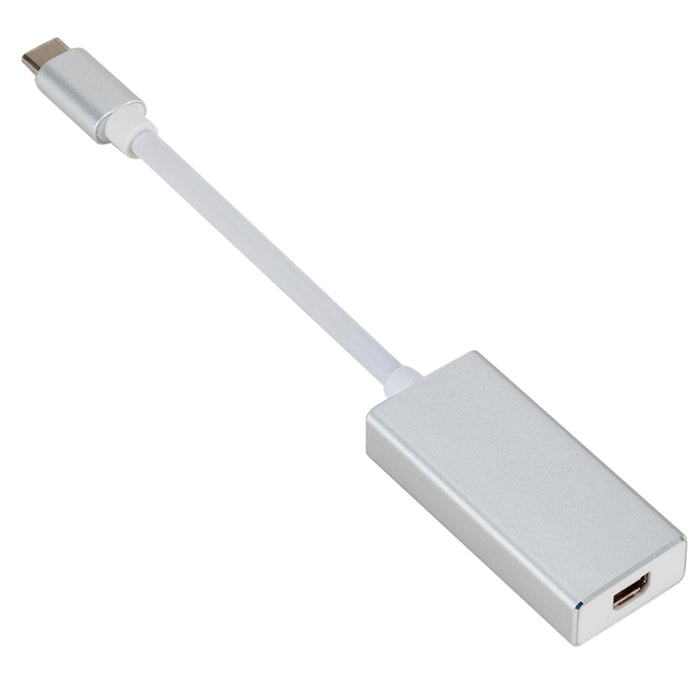 Convertidor USB-C / Type-C 3.1 macho a Mini DP hembra HD, longitud: 12 cm