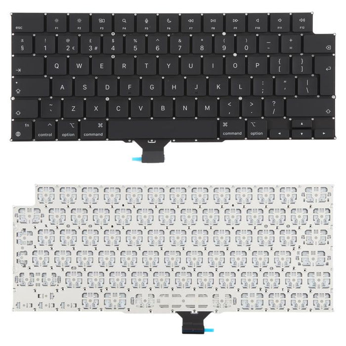 Para Macbook Pro 14/16 A2485 A2442 A2779 A2780 A2918 A2991 A2992 Versión de teclado de EE. UU., A2485 A2442 A2779 A2780 A2918 A2991 A2992 UK Version
