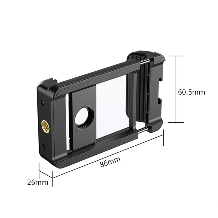 APEXEL F001 Estabilizador de mano multifuncional Soporte para lente Clip para teléfono