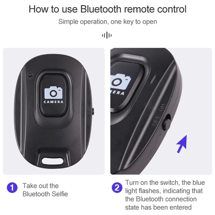 Selfie inalámbrico Bluetooth con un solo botón