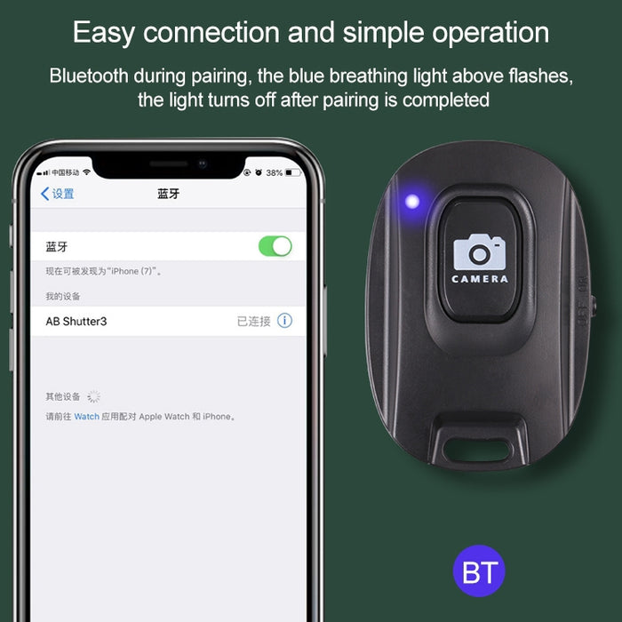 Selfie inalámbrico Bluetooth con un solo botón