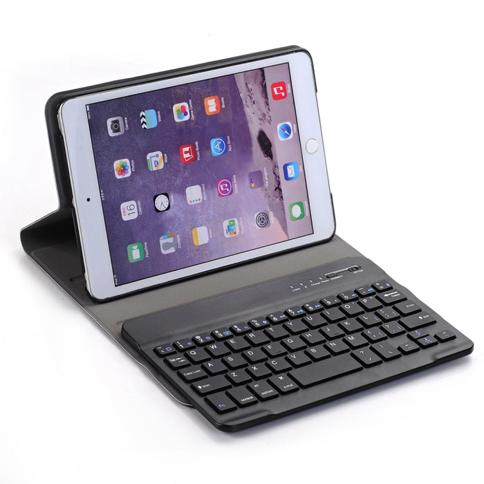 A03 para iPad mini 3/2/1 Funda universal ultrafina para tableta con tapa horizontal ABS + teclado Bluetooth