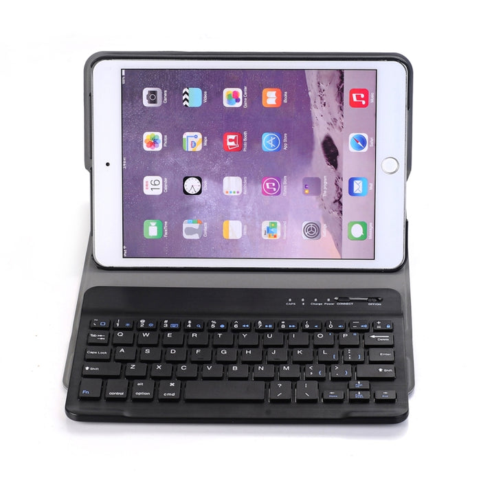 A03 para iPad mini 3/2/1 Funda universal ultrafina para tableta con tapa horizontal ABS + teclado Bluetooth