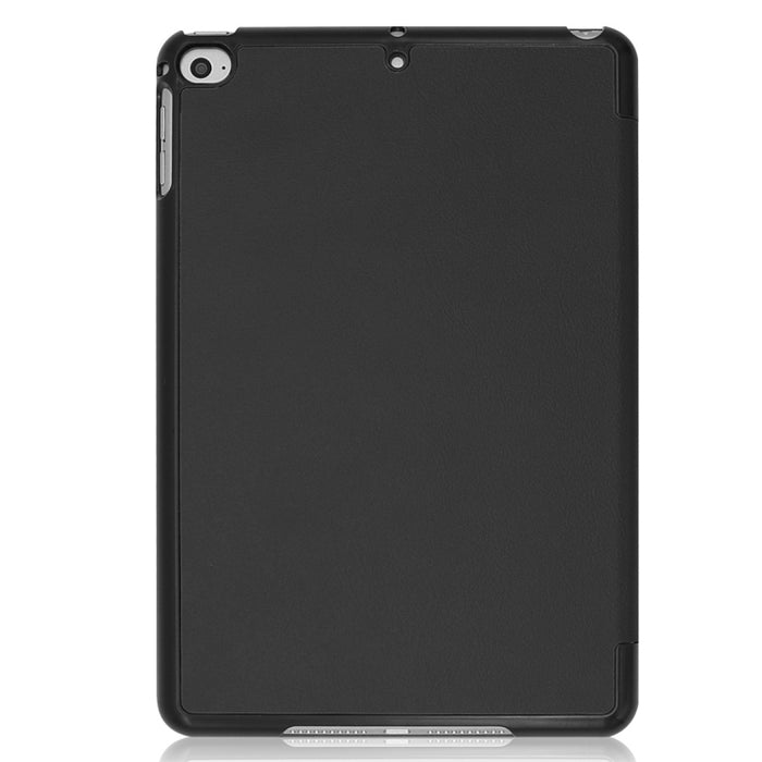Funda de cuero PU inteligente con tapa horizontal Custer Texture para iPad Mini 4 / Mini 5, con función de suspensión / activación y soporte plegable triple