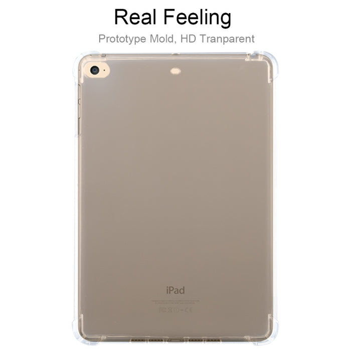 Para iPad Mini 4/3/2/1 Funda protectora transparente a prueba de golpes de cuatro esquinas de 3 mm