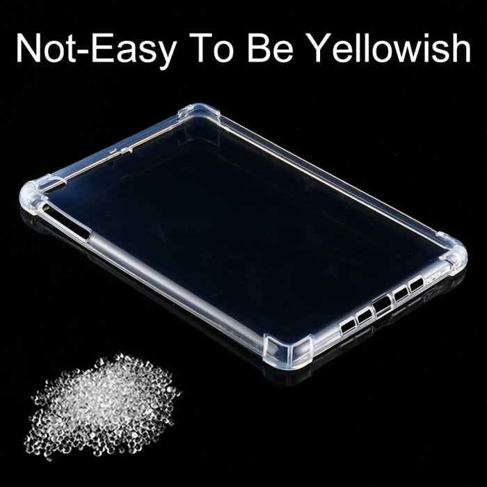 Para iPad Mini 4/3/2/1 Funda protectora transparente a prueba de golpes de cuatro esquinas de 3 mm