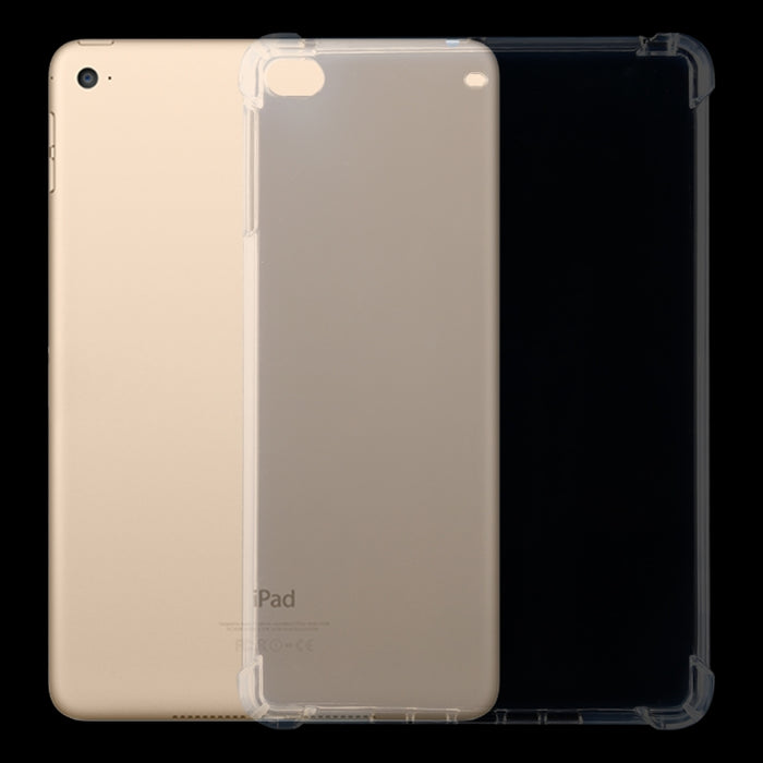 Para iPad Mini 4/3/2/1 Funda protectora transparente a prueba de golpes de cuatro esquinas de 3 mm