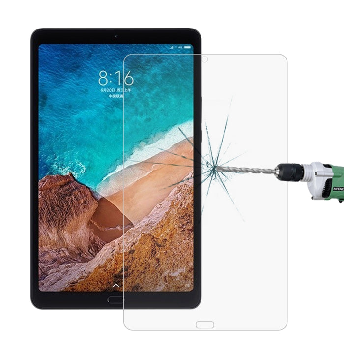 Película de vidrio templado a prueba de explosiones de dureza superficial 9H de 0,3 mm para Xiaomi Mi Pad 4 Plus, For Xiaomi Mi Pad 4 Plus(1 PC)