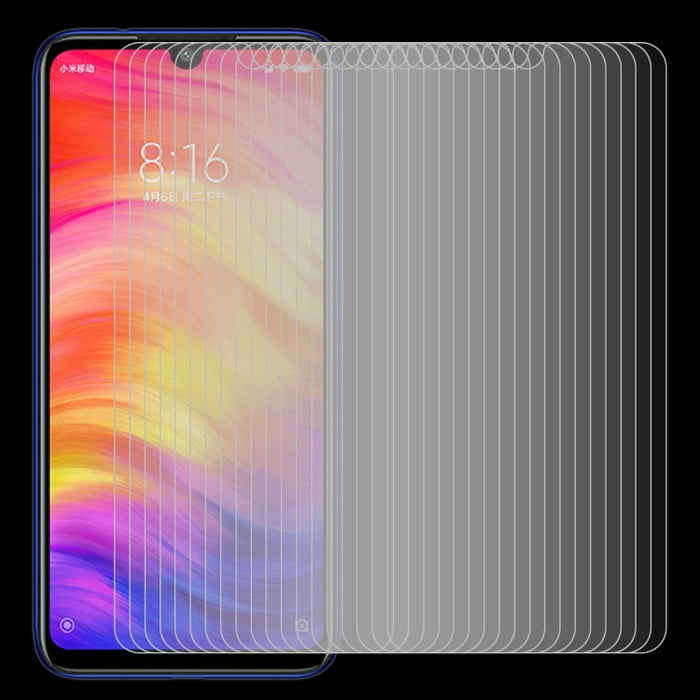 100 PCS 0.26mm 9H 2.5D Película de vidrio templado para Xiaomi Redmi Note 7, For Redmi Note 7 (100 PCS)