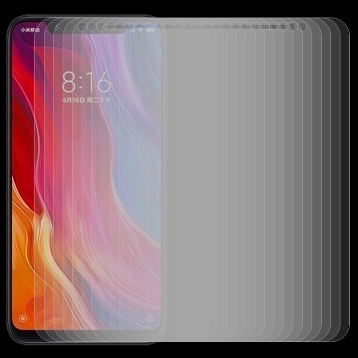 50 PCS 0.26mm 9H 2.5D Película de vidrio templado para Xiaomi Mi 8, For Mi 8 (50pcs)
