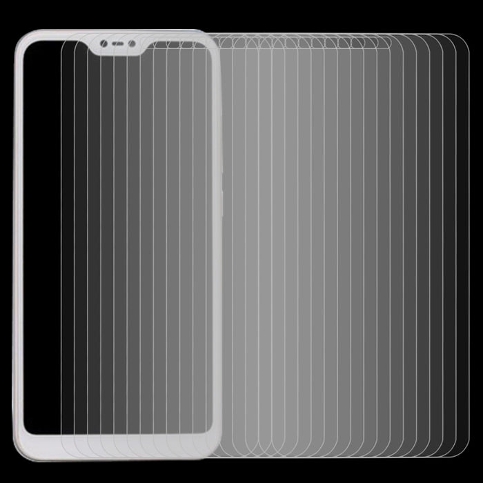 50 PCS 0.26mm 9H 2.5D Película de vidrio templado para Xiaomi Redmi 6 Pro / Mi A2 Lite, sin paquete al por menor, For Redmi 6 Pro