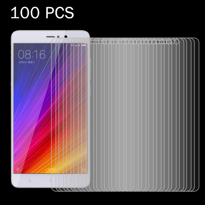100 PCS para Xiaomi Mi 5s Plus 0.26mm 9H Dureza superficial 2.5D Película de pantalla de vidrio templado a prueba de explosiones, For Xiaomi Mi 5s Plus(100pcs)