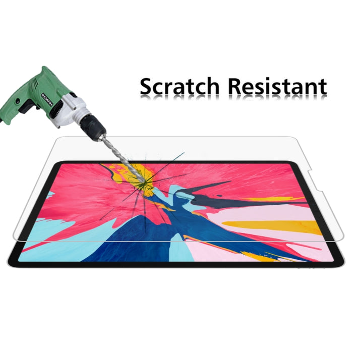 Película de vidrio templado a prueba de explosiones de borde recto con dureza superficial de 0,26 mm 9H para iPad Pro 12.9 2018/2020/2021/2022