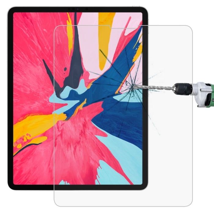 Película de vidrio templado a prueba de explosiones de borde recto con dureza superficial de 0,26 mm 9H para iPad Pro 12.9 2018/2020/2021/2022