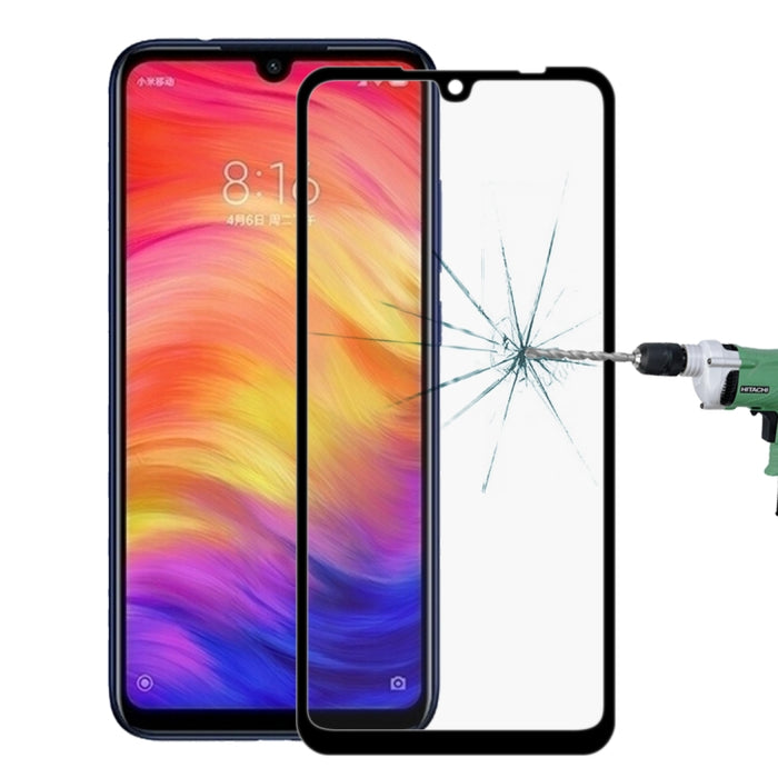 Protector de pantalla de cristal templado de pantalla completa 9H 9D para Xiaomi Redmi Note 7, Xiaomi Redmi Note 7