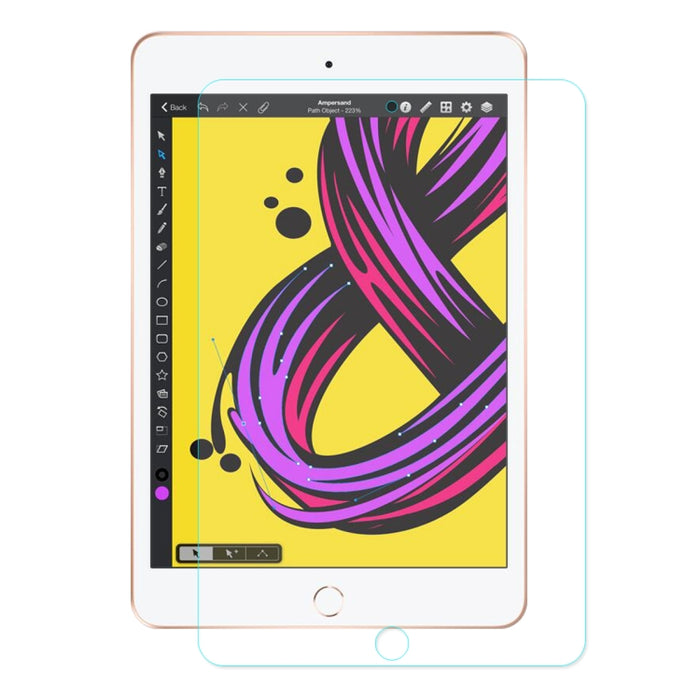 ENKAY Hat-Prince 0,33 mm 9H 2.5D Película protectora de vidrio templado con borde de arco para iPad mini 2019