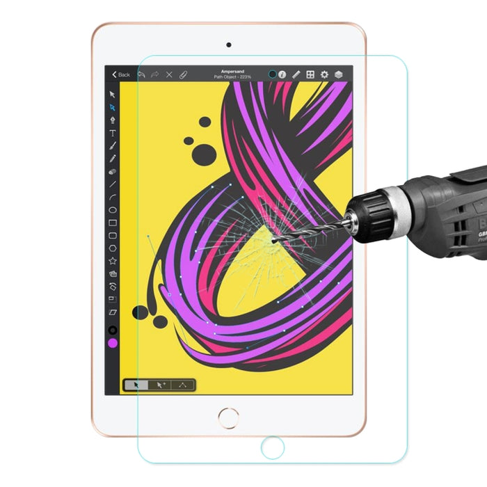 ENKAY Hat-Prince 0,33 mm 9H 2.5D Película protectora de vidrio templado con borde de arco para iPad mini 2019