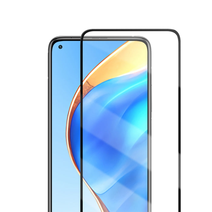 Mocolo 0,33 mm 9H 2.5D Película de vidrio templado con estampado de seda y pegamento completo para Xiaomi Mi 10T / 10T Pro, compatible con desbloqueo de huellas dactilares, For Xiaomi Mi 10T / 10T Pro