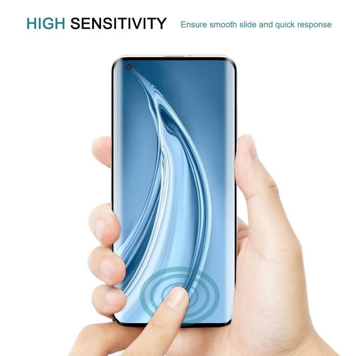 Para Xiaomi Mi 10S 5G Película de vidrio templado de pantalla completa con borde curvo 3D, For Xiaomi Mi 10S 5G (1 PC)