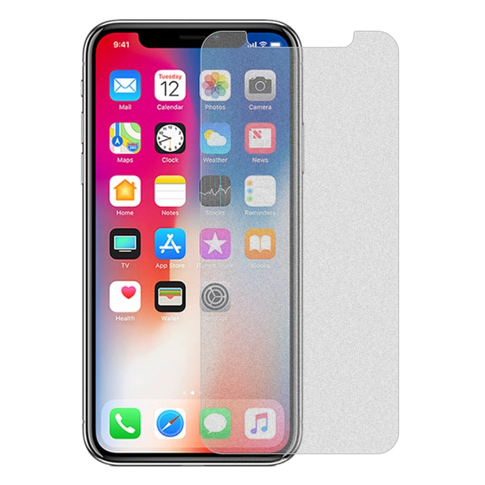 Para iPhone X / XS / iPhone 11 Pro Película de vidrio templado esmerilado mate