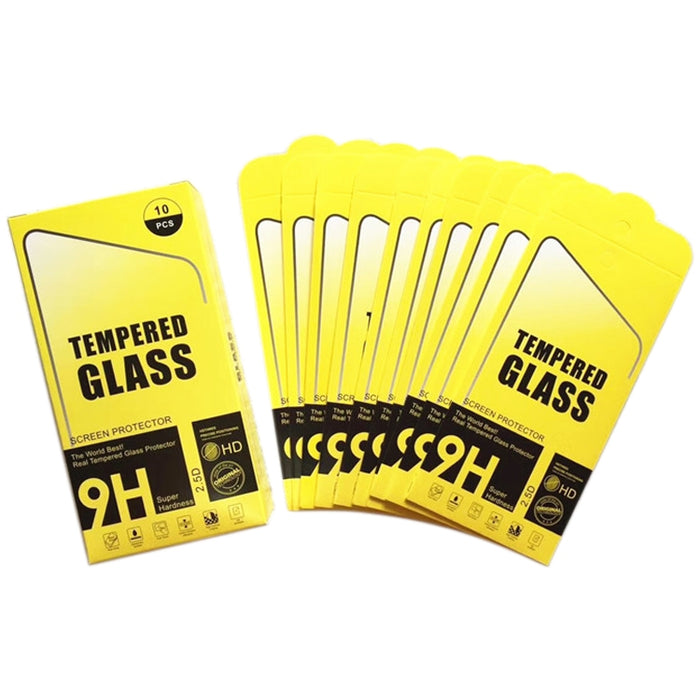 Película de vidrio templado esmerilado mate no completo de 10 piezas para Xiaomi Redmi 7, For Xiaomi Redmi 7