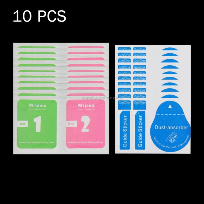 10 PCS para Xiaomi Mi 5c 0.26mm 9H Dureza superficial Película de pantalla de vidrio templado de pantalla no completa a prueba de explosiones, For Mi 5c